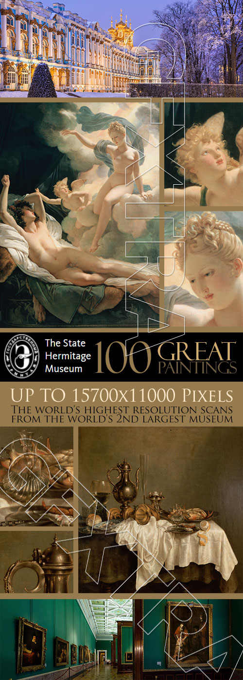 The State Hermitage Museum - 100 Great Paintings in Professional Scans