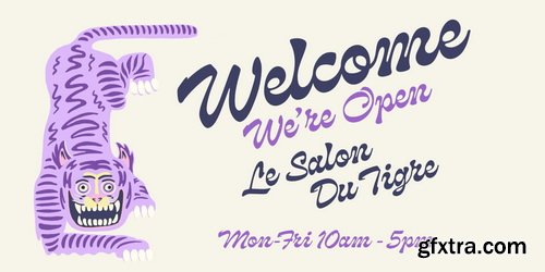 Myfonts - Pacific Tiger Font Myfonts - Pacific Tiger Font