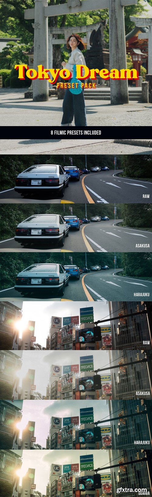 VG Studios Tokyo Dream Preset Pack VG Studios Tokyo Dream Preset Pack