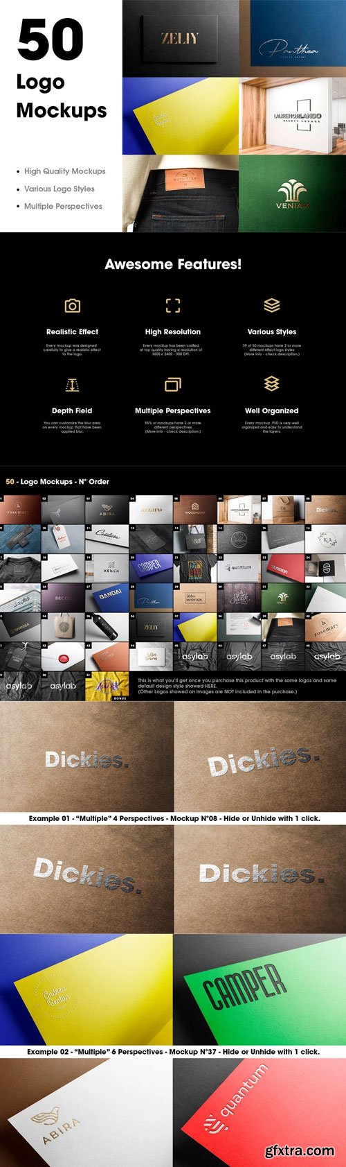 AsyLab - 50 Logo Mockup Branding Bundle - V1 AsyLab - 50 Logo Mockup Branding Bundle - V1