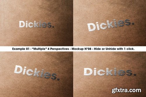 AsyLab - 50 Logo Mockup Branding Bundle - V1