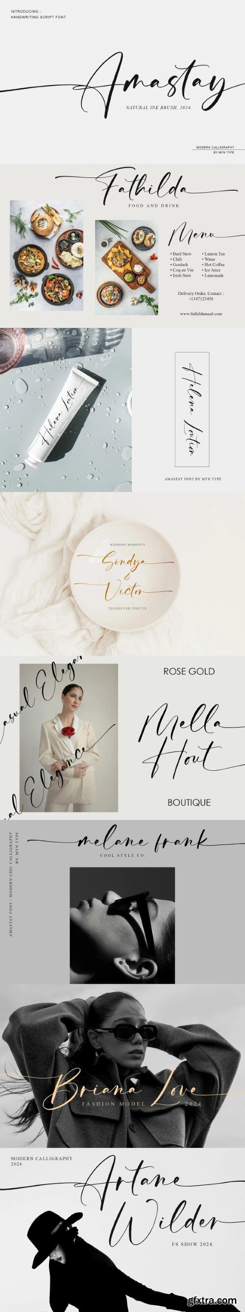 Creativemarket - Amastay - Modern Ink Calligraphy