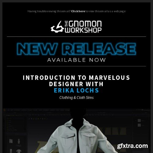 The Gnomon Workshop - Introduction to Marvelous Designer Clothing & Cloth Sims with Erika Lochs