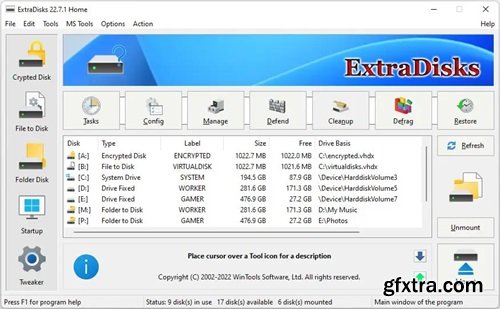 ExtraDisks Home 25.1.1