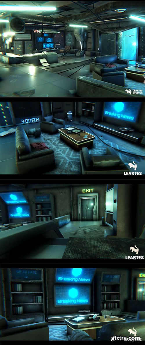 Asset Store – Cyberpunk / Sci-Fi / Futuristic Apartment Interior Environment Kitbash - v1.0 Asset Store – Cyberpunk / Sci-Fi / Futuristic Apartment Interior Environment Kitbash - v1.0