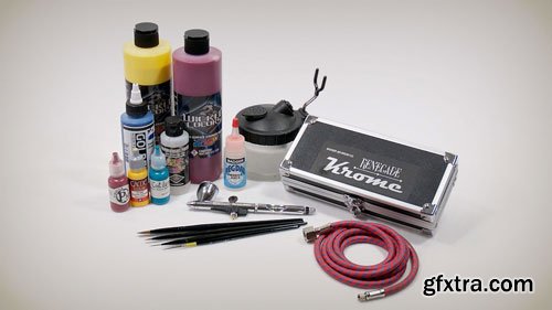 CGCookie - Airbrushing & Painting with Clay Sculpting CGCookie - Airbrushing & Painting with Clay Sculpting