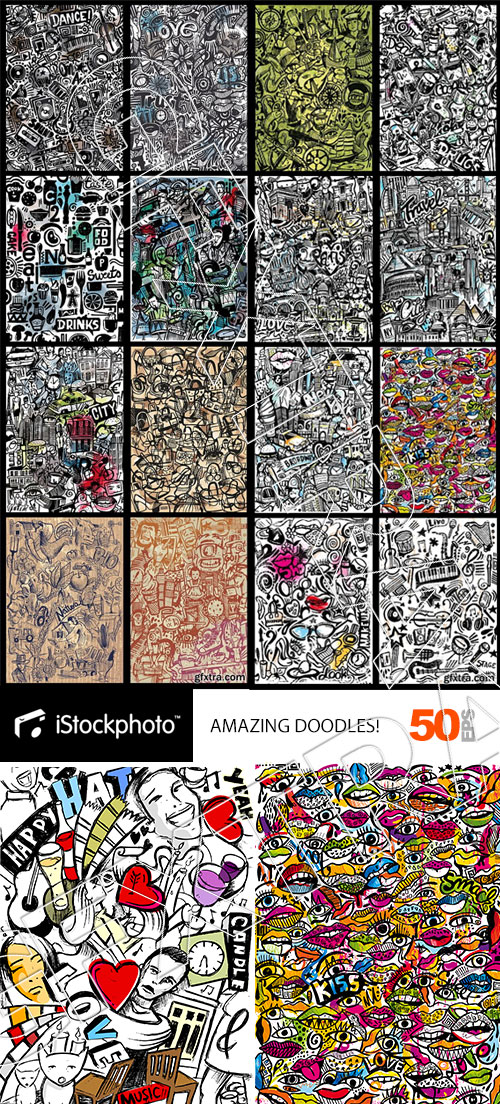 Amazing Doodles! 50xEPS