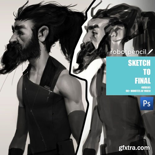 Anthony Jones Sketch to Final