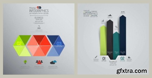Infographics Collection 62, 25xEPS