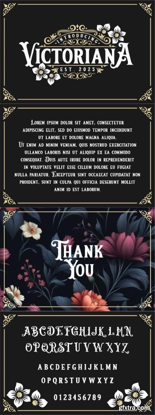Victoriana Font