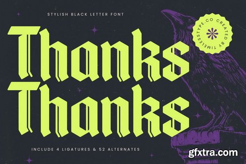Myfonts - Mystic Venom Font Family