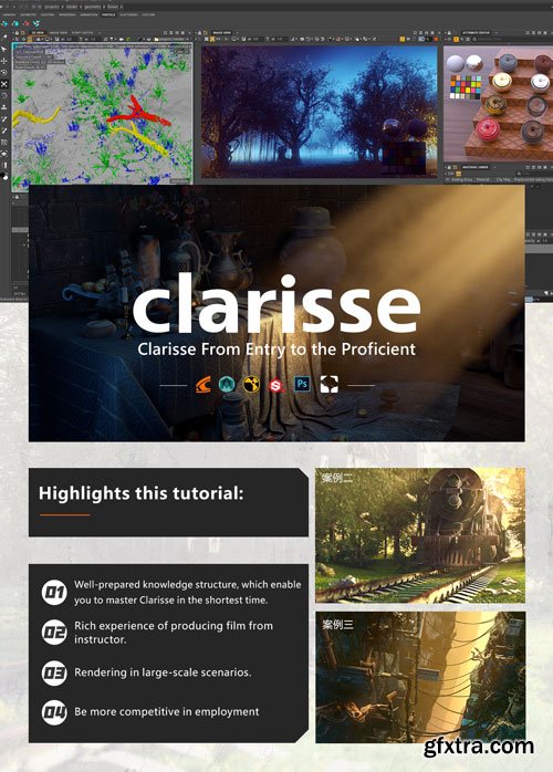 Wingfox - Clarisse From Entry to the Proficient: Film Scenarios Production