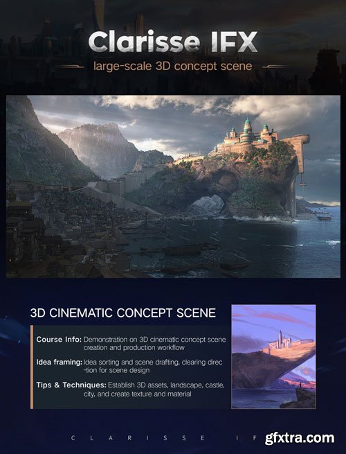 Wingfox – Clarisse IFX 3D Large Scale Concept Art Creation
