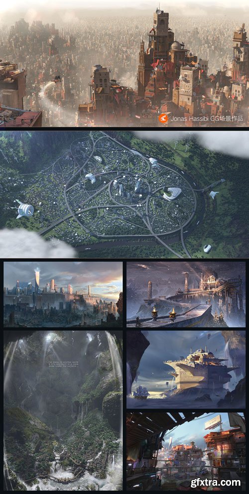 Wingfox – Clarisse IFX 3D Large Scale Concept Art Creation