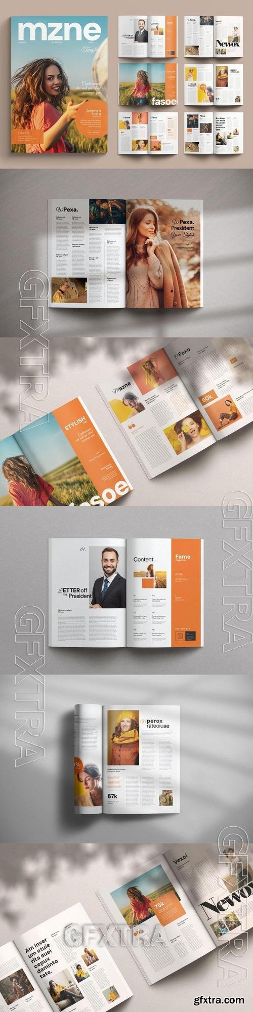 Magazine Template WLR9W37