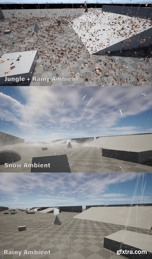 Fab - Ambient Fx in Unreal Engine