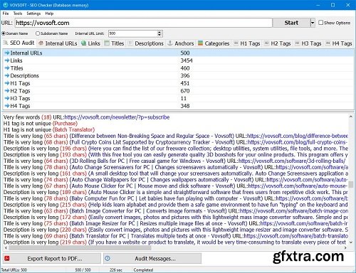 VovSoft SEO Checker 10.3 
