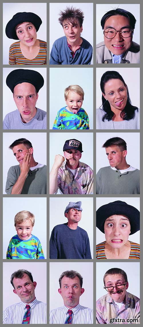 BackArts Vol.25 Grimaces (Grimassen) 1