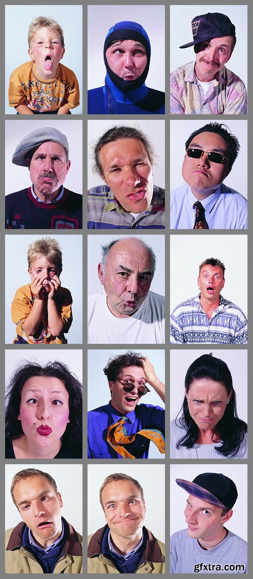 BackArts Vol.25 Grimaces (Grimassen) 1