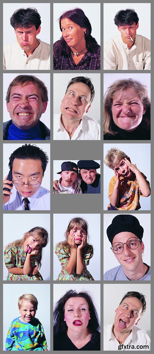 BackArts Vol.25 Grimaces (Grimassen) 1