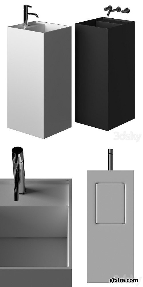 Freestanding washbasin Laufen KARTELL