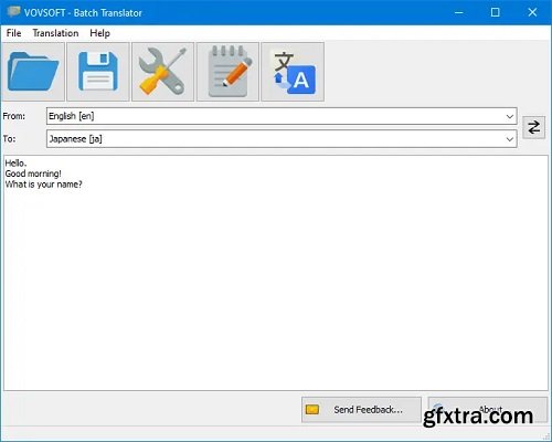 VovSoft Batch Translator 4.7