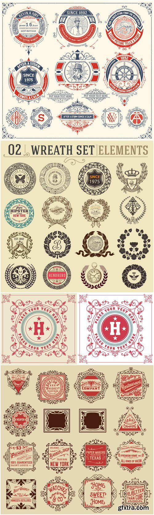 Design elements vector set 5