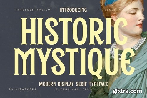 Myfonts - Historic Mystique Font Family