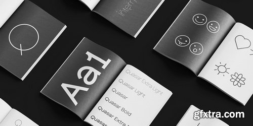 Myfonts - Quasar Font Family