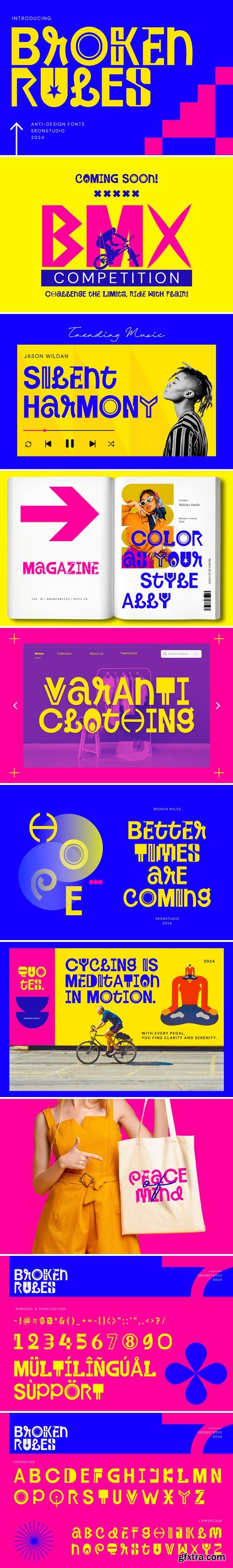 CM - Broken Rules - Anti Design Font 290764948