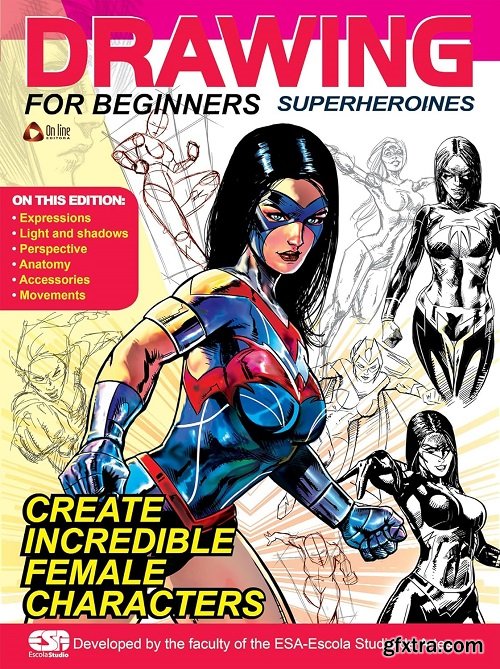 Drawing For Beginners - Superheroines