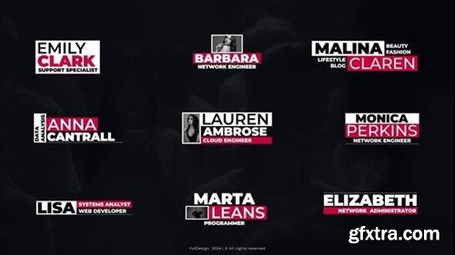 Videohive Simple Lower Thirds 55930090