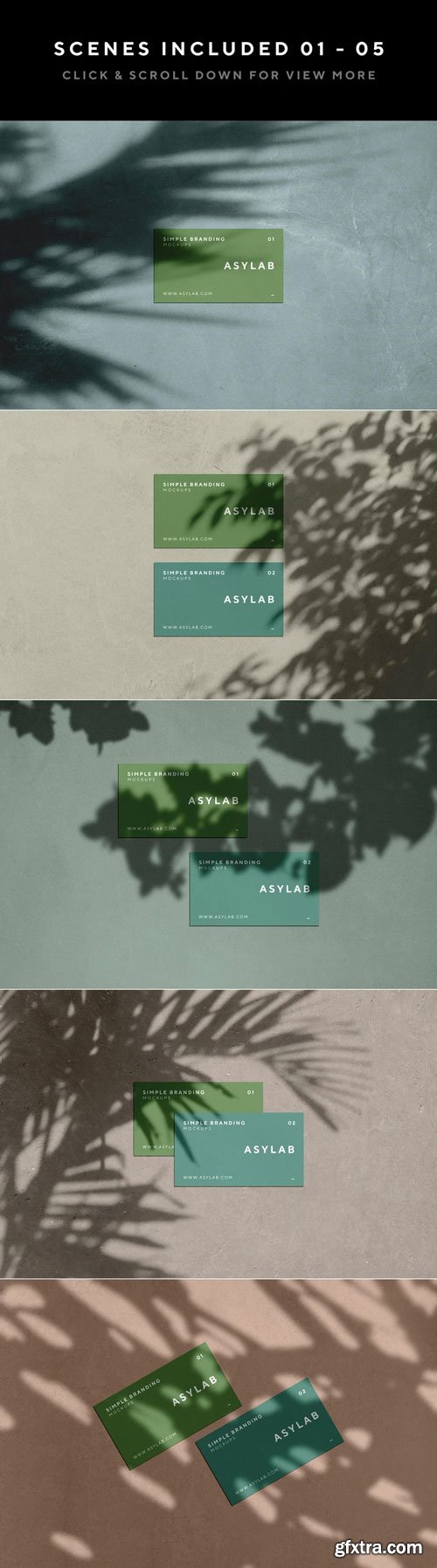 Asylab - 100 Branding Stationery Mockups