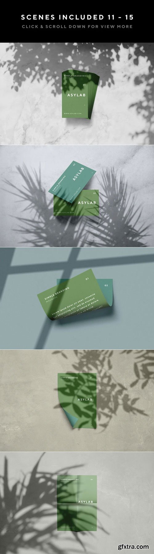Asylab - 100 Branding Stationery Mockups