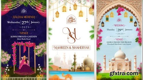 Videohive muslim wedding invitation 56102035