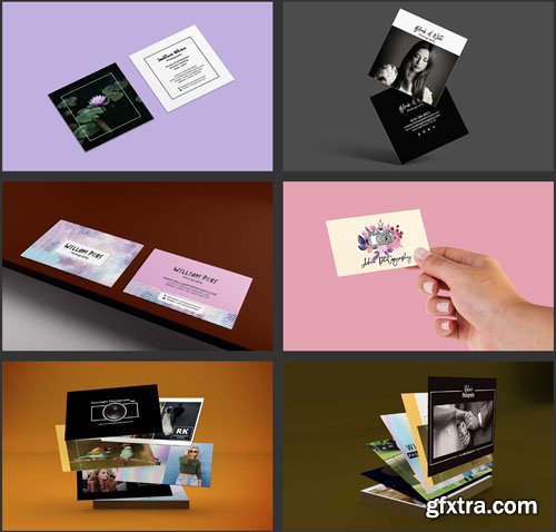 PhotoWhoa - 25 Photography Business Cards Bundle
