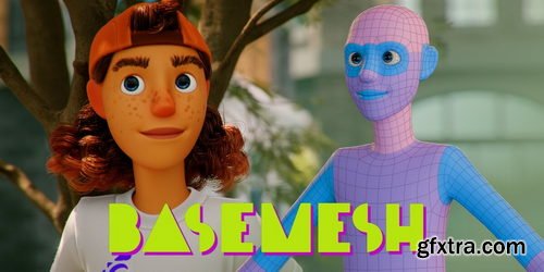 BlenderMarket - Basemesh | Create Stylized Characters Quickly With Blender