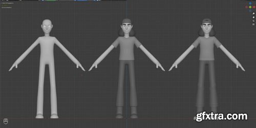 BlenderMarket - Basemesh | Create Stylized Characters Quickly With Blender