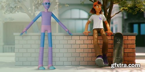 BlenderMarket - Basemesh | Create Stylized Characters Quickly With Blender