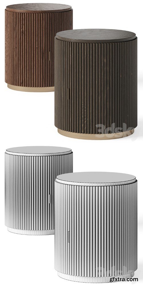 Shake Hege Bedside Table