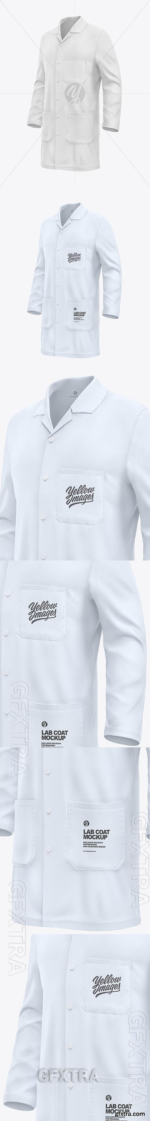 Lab Coat Mockup - Half Side View 94377