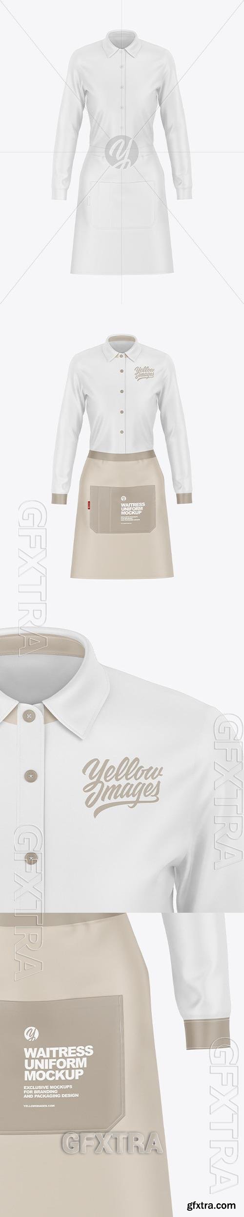 Waitress Uniform Mockup 95684
