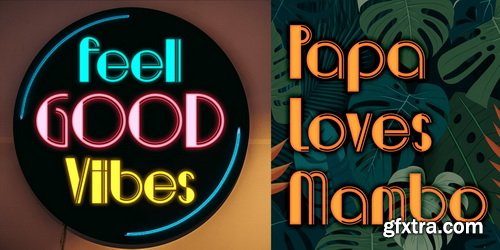 Myfonts - Rhumba Font Family