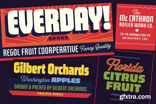 Myfonts - EFCO Growers Font Family