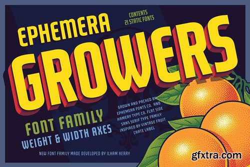 Myfonts - EFCO Growers Font Family