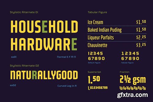 Myfonts - EFCO Growers Font Family