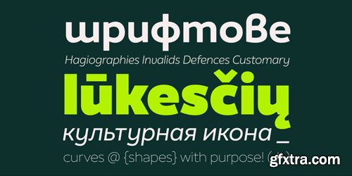 Myfonts - Matt Font Family