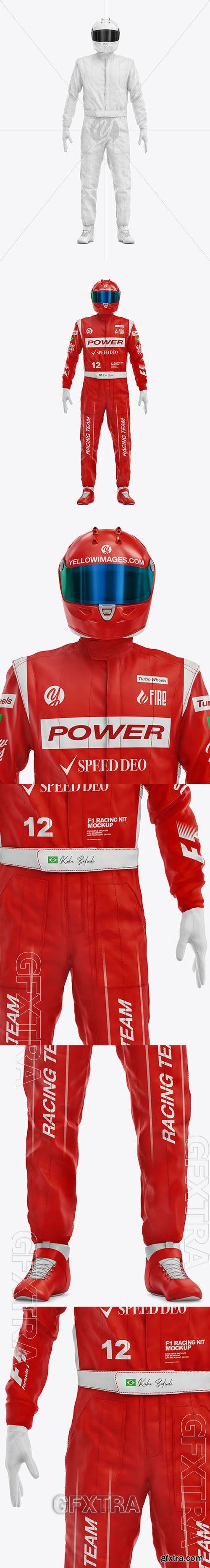F1 Racing Kit Mockup - Front View 95476