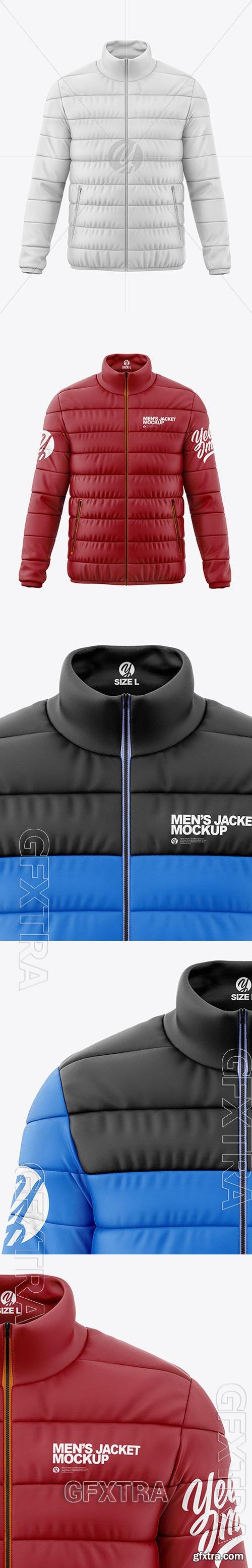 Mens Down Jacket Mockup 97242