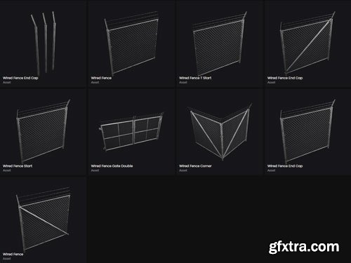 LeartesStudios - Collections Military Fences